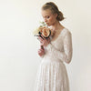 Square Neckline Wedding Dress  #1259
