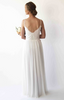 Wrap Straps  Wedding Dress With Chiffon Mesh  #1262