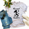 Mermaid On Vacation T-shirt