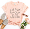 Coffee Hustle Wine Repeat T-shirt