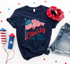 Liberty 4th of July T-shirt