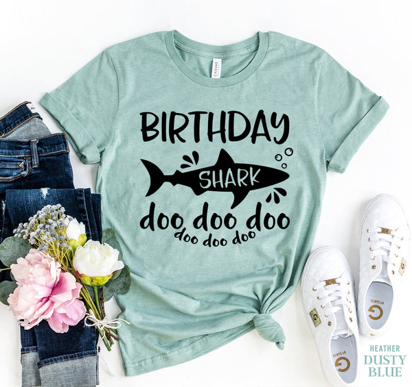 Birthday Shark T-shirt