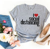 I Love Social Distancing T-shirt