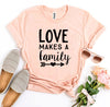 Love Makes a Family T-shirt