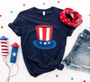 4th of July Hat T-shirt