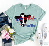 Red White Moo T-shirt